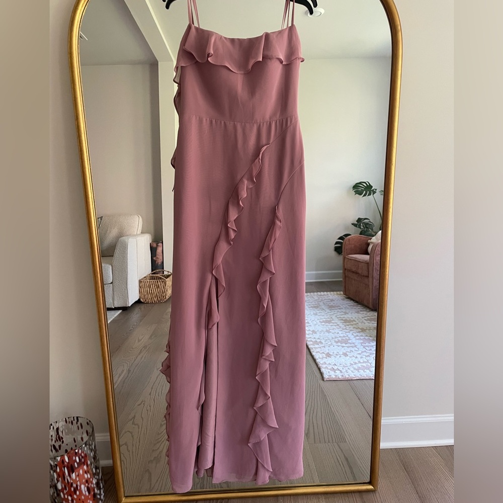 Azazie Vintage Mauve Bridesmaid Dress